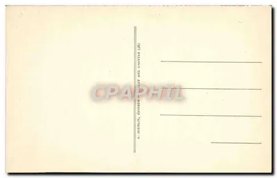 Grutas de Arcy-sur-Cure (Yonne) — O Calvário — Editor Le Calvaire, n° 27 — Verso