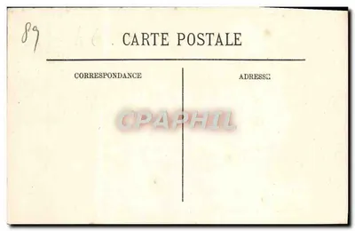 Auxerre — Il Palazzo di Giustizia — LL. n°20 — Verso