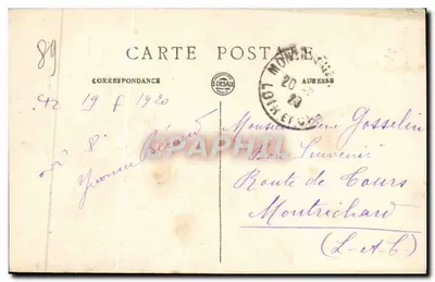 Auxerre — La Cathédrale Saint-Étienne — Éditeur La France Historique, n°2 — Rewers