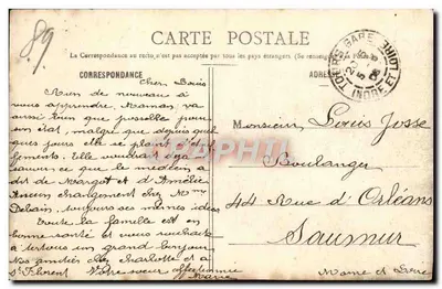 Auxerre - Vista sobre la Yonne — Cl. L. Fourquaux — Reverso
