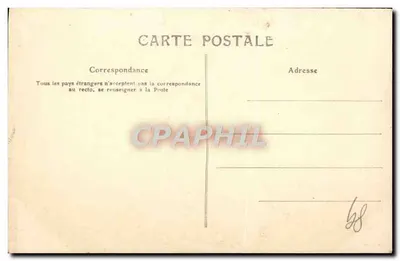 Souvenir d'AUXERRE — z kartami pocztowymi Joigny, Sens, Avallon i Courgeac — Toulot, wyd. — Rewers