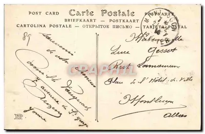 Auxerre — A Nova Caixa de Economia — Tournot, editor — N° 146 — Verso