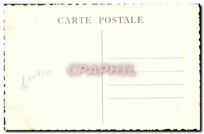 Auxerre — Freska z krypty katedry — Cliché Dr Loison, Wydawnictwo Staub — Rewers