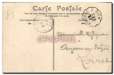 Auxerre — A Catedral, Portal Central — Maillet, Bazar, Auxerre — Verso
