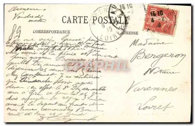 Auxerre — Stara abpia Saint-Germain — Transept północny i klasztor — LL — Rewers