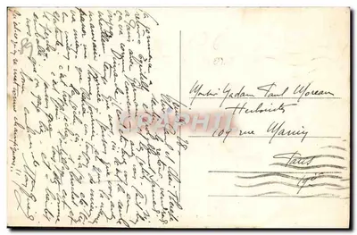 Auxerre - Spoorbrug over de Yonne — CI G. Harry Ed. n°56 — Achterkant