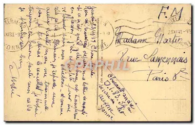 Auxerre — La Catedral — El transepto norte — Reverso