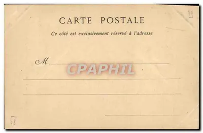 Auxerre — Beeld van Marechal Davout, Hertog van Auerstaedt — Collecties ND. Phot. — Achterkant