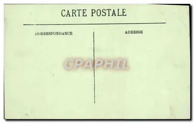 Auxerre — Uitzicht genomen vanaf de top van de kerkspits van de kathedraal richting brug Paul-Bert — LL, n°15 — Achterkant
