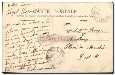 Auxerre — A Catedral — Nordmann, editor em Auxerre, n°48 — Verso