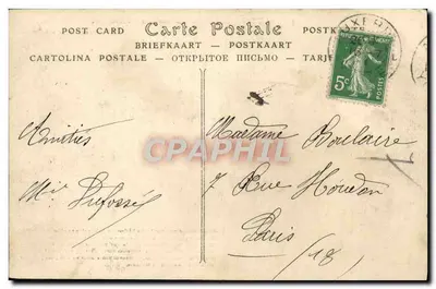 Auxerre — Katedra św. Germain i Szpital — ND Fot. — Toulout, wydawca — n°39 — Rewers