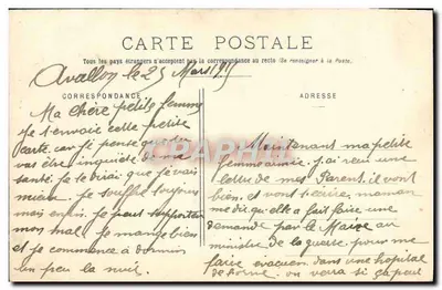 Avallon — Promenade della Piccola Porta, La Torre Gaujard — Pothain, Libraio-Editore, Avallon — Verso