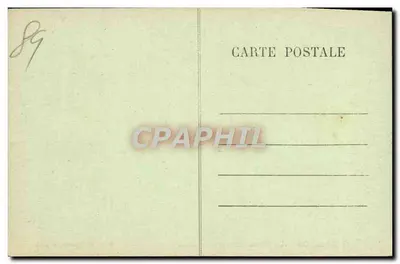 Avallon — O Tio no Moulin Cadoux — Edit. H. Couron, Avallon — Verso