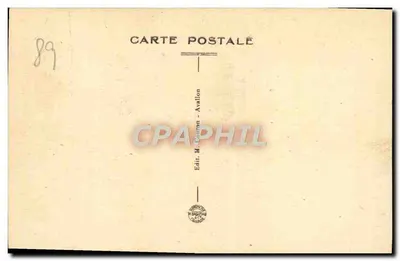 Avallon — Vista Geral de AVALLON, tirada dos Chaumies — Avallonnais-Morvan, n°18 — Verso
