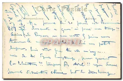Avallon — Os Rochos, estrada de Pontaubert — ND. Fot. n°285 — Verso