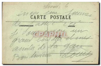 Avallon - Widok Promenad Petite Porte — Pothain, wyd. Avallon, nr 92 — Rewers