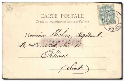 Avallon — Kąt Wujka — B. F., PARIS — Rewers