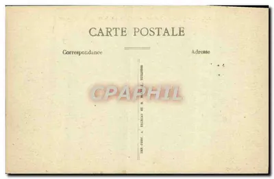 Avallon - Vista sobre Cousin-le-Pont e a estrada das Châtelaines — A.S. 7 — Editor: T. Salluyon, Impr. — Verso