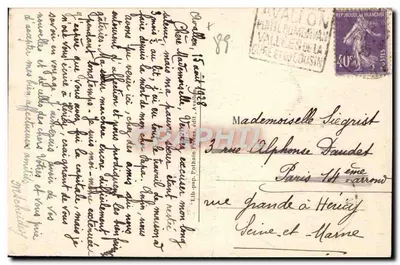 Avallon — Um Canto do Meio-Ontem — Lib. Pap. Fohain, n°235 — Verso