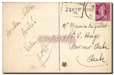 Avallon — Schody Terreaux-Vauban — Wyd. Morlande Avallon n°123 — Rewers