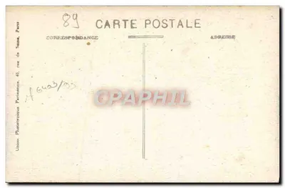 Chablis (Yonne) — Ogólny widok — Union Phototypique Perinienne, Paryż — Rewers