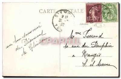Dixmont — Fonte n° 2 — Estátua da Virgem com criança — Verso
