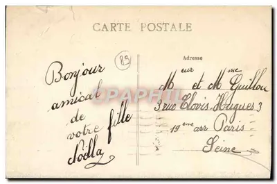 Fleury — Vue Générale — éditeur Fleury — Rewers