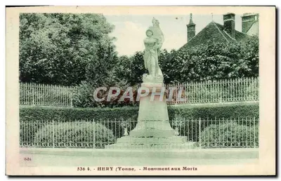 Héry (Yonne) - Monument aos Mortos — n° 536 4