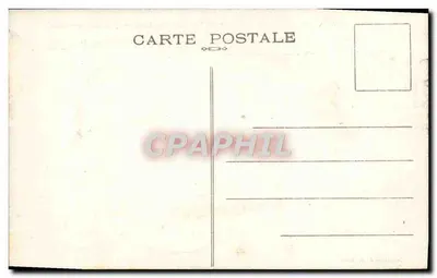 Joigny (Yonne) — Widok na Faubourg du Pont lub Avenue Gambetta, z prawego brzegu nieco powyżej mostu — Rewers