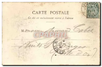 Okręgi Joigny — Armançon w Cheny — Wydawca: Hup.-Lib., Hamelin-Zanote, Joigny — Rewers
