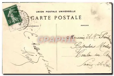 Mailly-le-Château — O Castelo — Coleção de S. de Sene — Verso
