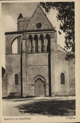 Mailly-le-Château — A Igreja — Edição « A Renascença »