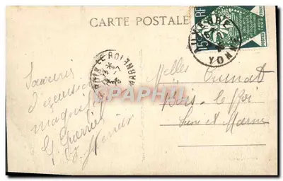 Vale da Cure — La Roche Percée — Pierre-Pérthuis — Verso