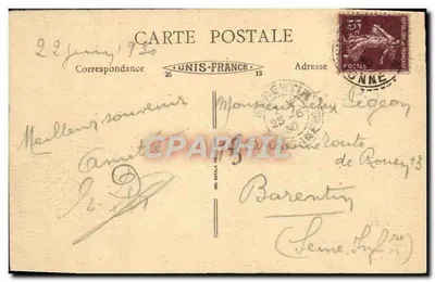 Tu viện Thánh Maria La Pierre-qui-Vire (Yonne) — Tu viện đầu tiên — 14 bis — Mặt sau