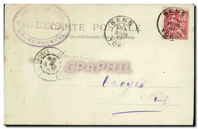 Rosace północna Katedry w Sens — Koncert Celeste — H. Beis, agent generalny w Sens — Rewers