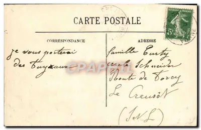 SENS — Brzegi Yonne — Le Châtel — LL. — Nr 112 — Rewers