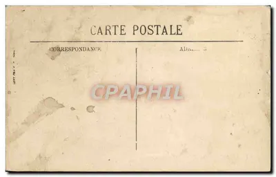 Sens — La Sous-Préfecture — G. P. — Verso