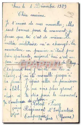 Sens — L'Hôtel de Ville — Édition Rebohl — Achterkant