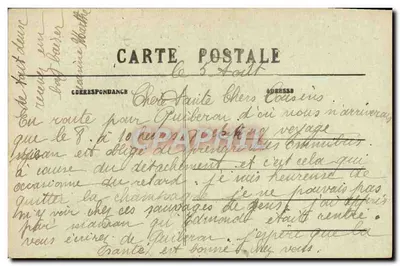 Sens — O Palácio Sinodal — editor desconhecido, número de série não visível — Verso