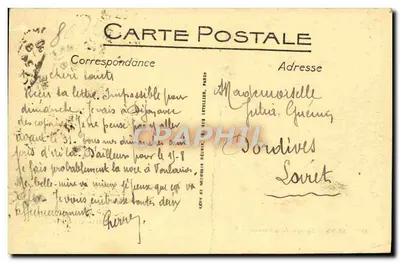 Sens — Plac Jean-Coustin — Artystyczne Wydawnictwo J. Hure, nr 143 — Rewers