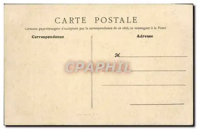Klasztor Świętej Maryi z Pierre-qui-Vire (Yonne) — Pierwszy Klasztor — E.F. PARIS 31 — Rewers