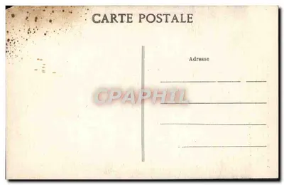 PONT-sur-YONNE — Centralny portal kościoła w pięknym stylu — A Mondou, wydawca w Sens — Rewers