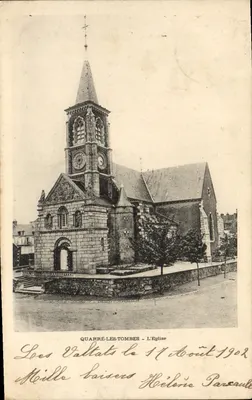 Quarré-les-Tombes — A Igreja — Impressora Parcoul