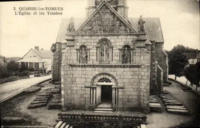 Quarré-les-Tombes — A Igreja e as Tumbas — n°3