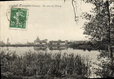 Quarré-les-Tombes (Yonne) — Un coin de l'Étang — éditeur non visible