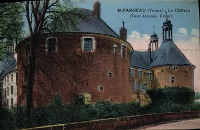 St-Fargeau (Yonne) - O Castelo (Torre Jacques Cœur)