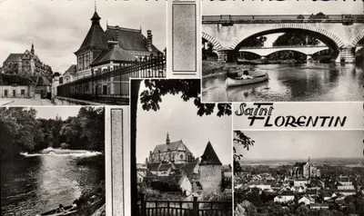 Saint-Florentin — vista panorâmica e paisagens — Ed. 'La Gigogne' (Marne)