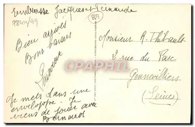 Saint-Florentin (Yonne) — A Asilo Santo Carlos — ND. — Verso