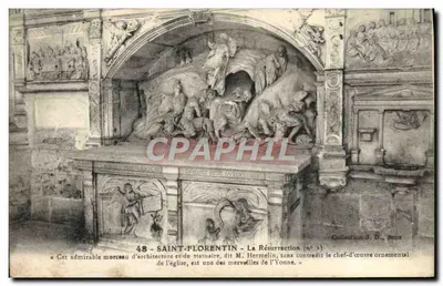 Saint-Florentin — A Ressurreição (n° 1) — Coleção J. D. Bens