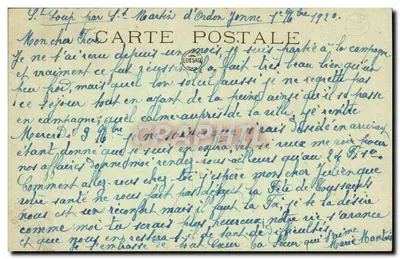 Saint-Loup-d'Ordon — Zamek. Front budynku. — E. Desain, nr 16 — Rewers